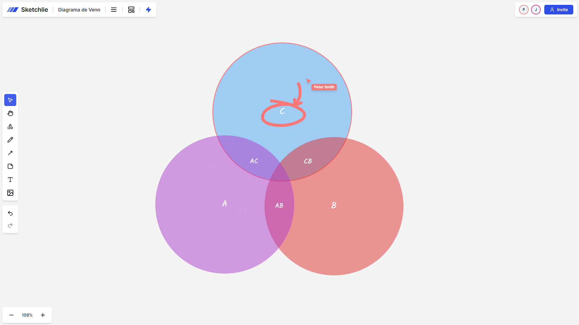 Diagrama de Venn Online